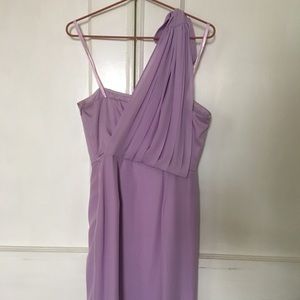 BCBG lavender special event dress